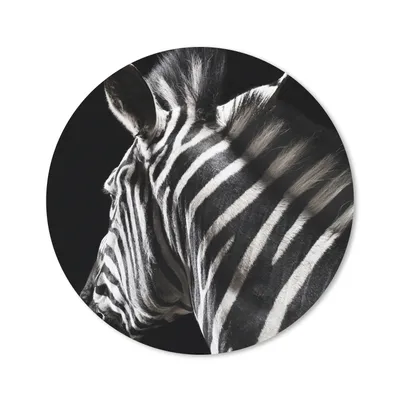 Produktbild von MuchoWow® Mauspad Mousepad Zebra - Wilde Tiere - Muster 20x20 cm - Mousepads - Maus Mat - Pad - Mausunterlage - Schreibtischmatte