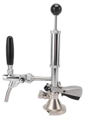 Produktbild von Bierfass Zapfanlage 4 Zoll - Edelstahl - Handpumpe - Ideal für Feiern