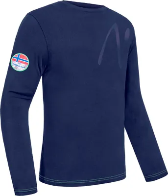 Zdjęcie produktu dla Nebulus longsleeve CHOP men, longsleeve, okrągły dekolt, P6642 - Men, navy-lime, M