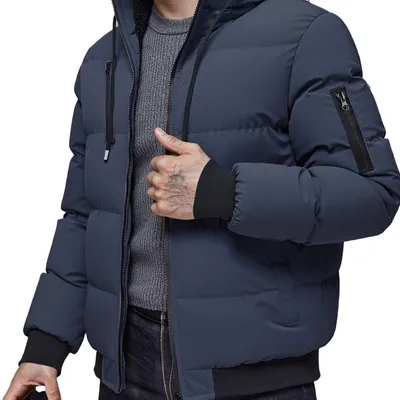 Productafbeelding van Currero Winterjas Heren Marineblauw XXL