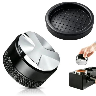 Kaffeeleveler 53 mm für 54 mm Siebträger, Edelstahl