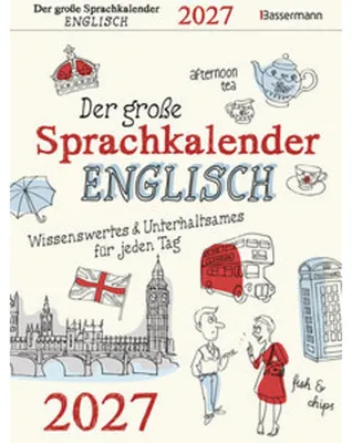 Zdjęcie produktu dla Der große Sprachkalender Englisch 2027
