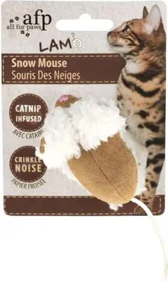 Zdjęcie produktu dla Mysz z jagnięcej skóry All for Paws