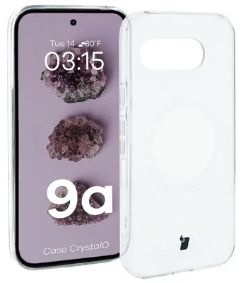 Produktbild von Bizon Case CrystalO Google Pixel 9a klar