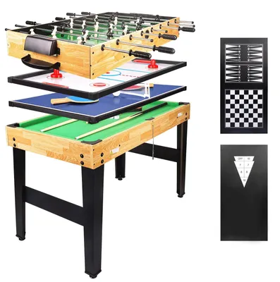 Immagine prodotto di Solidchoice - Tavolo da gioco multifunzionale 10-in-1 per famiglie