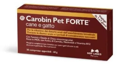 Immagine prodotto di Carobin Pet Forte 30 Compresse