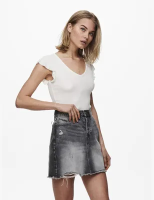 Produktbild von ONLY 15227187, Top (Kleidung), Erwachsener, Weiblich, Weiß, Cloud Dancer, M