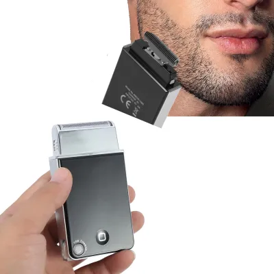 Produktbild von Elektrisches Rasiergerät für Männer mit Präzisionstrimmer - USB aufladbar und tragbar