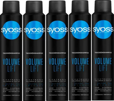 Produktbild von SYOSS Trockenshampoo Volume Lift 200ml, 5x 200ml