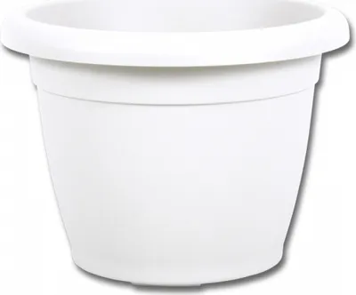 Obrázok produktu pre Plastový kvetináč Naxos Ø 30 cm biely