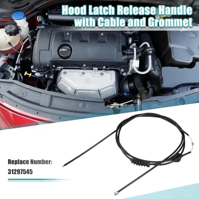 Image de Câble de déverrouillage du capot pour Volvo XC60 2010-2016 No.31297545 - Pack de 1