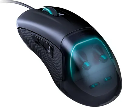 Zdjęcie produktu dla NACON PCGM-500ES, Oburęczny, Optyczny, USB Typu-A, 6400 DPI, Czarny