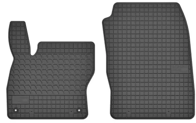 Zdjęcie produktu dla Dywaniki gumowe przednie do Ford Focus MK3 2010-2018 (hatchback/sedan/kombi) – 2 szt., czarne, dopasowane