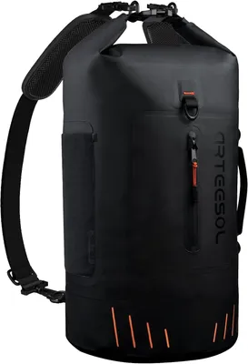 Produktbild von Wasserdichte Tasche 45L, mit Schultergurt, schwarz, für Kajakfahren