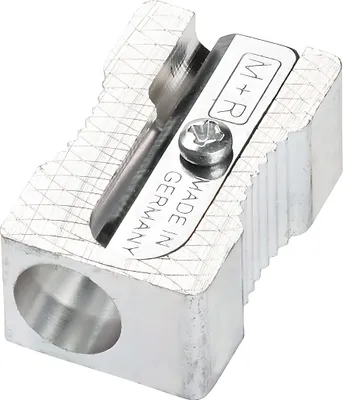 Produktbild von M+R 0200-0000, Manueller Bleistiftspitzer, Silber, Magnesium, Beidhändig, 1 Stück(e)