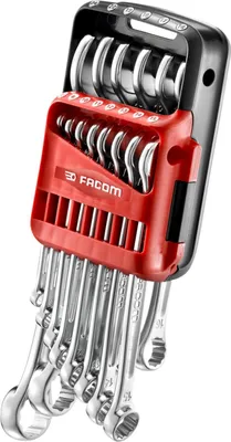 Produktbild von Facom 12 Maul-Ringschluessel 440 im Etui