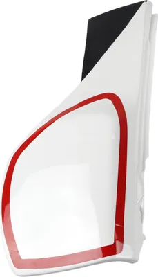 Obrázok produktu pre Bočný kryt UFO PLAST, ľavý kryt pre Yamaha TT 600 cm³, rok výroby 1984 – 1992, farba: biela, OEM