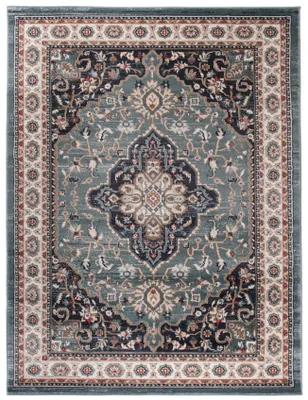 Obrázok produktu pre Mazovia Koberček Orientálne Vintage - Obývacia Izba, Spálňa, Jedáleň, Kancelária - Stredný Fleece - Obdĺžnik - Motiv Tradičné Etnické - 300x400 cm