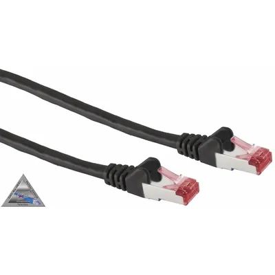 Produktbild von Patchkabel cat6A S/FTP PIMF Halogenfrei sw 15m