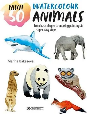 Immagine prodotto di Paint 50: Watercolour Animals