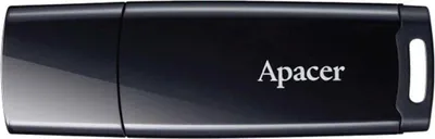 Produktbild von Apacer AH336, 64 GB, USB Typ-A, 2.0, Kappe, 8,3 g, Schwarz