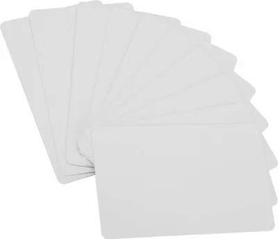 Produktbild von 10Pcs NFC bezkontaktné Smart White Card Tag S50 IC 13.56MHz RFID čitateľné Writable Access Card