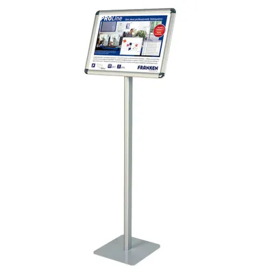 Obrázek produktu pro Franken BS0902, Informační stánek, A3, Hliník, Stříbrná, Vodorovný, 1200 mm