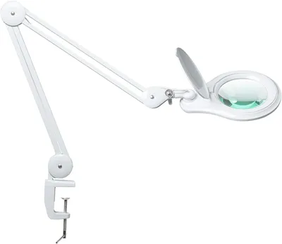 Obrázok produktu pre LED lupa lampa s klipom na šitie čítanie presná práca 2,25x regulácia