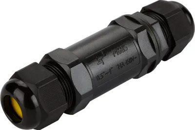 Produktbild von Kabelmuffe Abzweigdose Kabelverbinder Kabeldose Kabelbox IP68 Wasserdicht Indoor & Outdoor Erdkabel 3 Pin Schraubbar