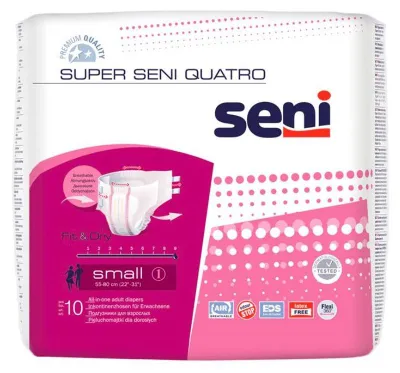 Zdjęcie produktu dla Seni Super Quatro majtki chłonne S 10 szt