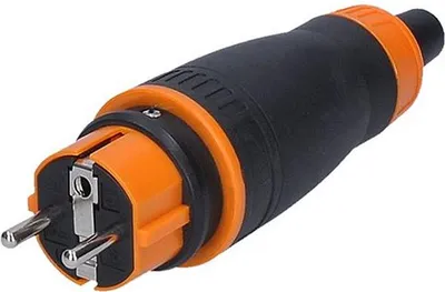Obrázok produktu pre Vidlica 230V gumená IP44 SOLIGHT P67