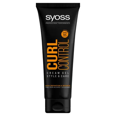 Zdjęcie produktu dla Syoss Curl Control kremowy żel do włosów 250 ml