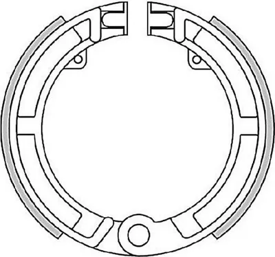 Produktbild von POLINI Bremsbeläge D.125X17mm