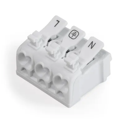 Produktbild von Lüsterklemme McPower mit Betätigungshebel, 0,5-2,5mm², max. 16A