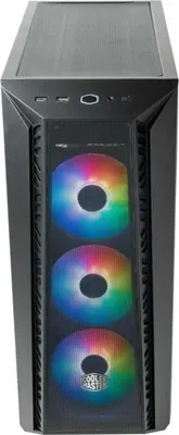 Image de Coolermaster MB520-KGNN-S00 CoolerMaster Geh MasterBox 520Mesh Black/ARGB/TG/USB-C