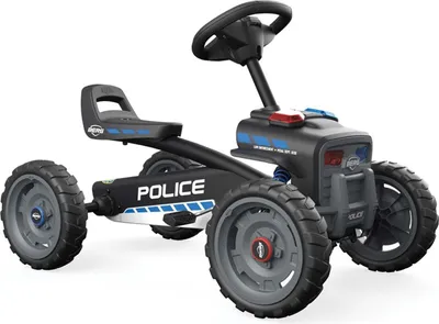 Obrázok produktu pre BERG Buzzy Police motokára na pedále 2-5 rokov do 30 kg Zvuk + svetlo