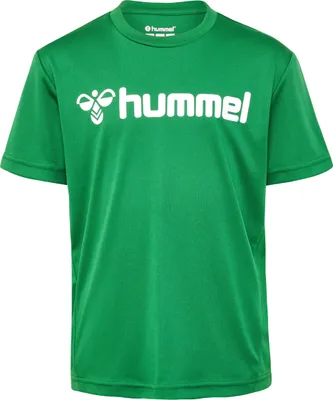Produktbild von Hummel Logo Kurzarm-t-shirt Grün 14 Years Junge Grün 14 Years