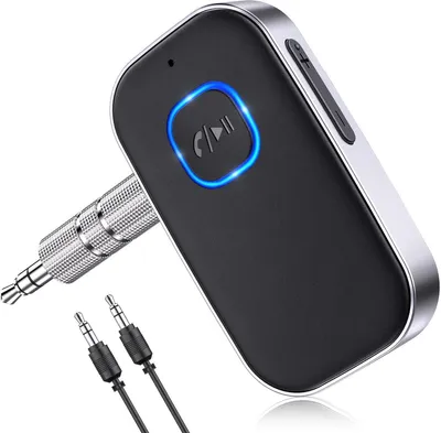 Produktbild von Bluetooth Receiver, AUX Adapter, 3.5mm, CVC 8.0, 16h Akku
