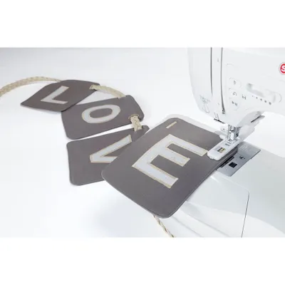 Produktbild von Singer 7640 Nähmaschine  elektrischer Strom  weiß