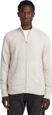 Produktbild von G-star 3d Biker Vollreißverschluss Pullover Beige XL Mann Beige XL