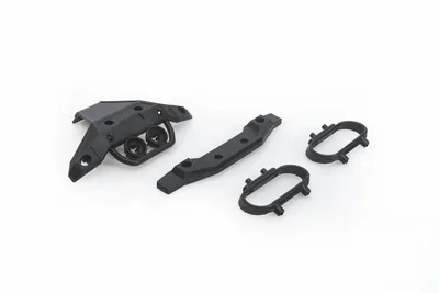 Immagine prodotto di LRP 181002, Kit di supporti paraurti (anteriore), Nero