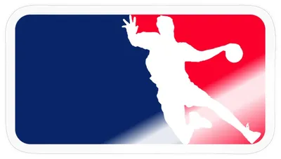 Produktbild von Spreadshirt Handball League Sticker Aufkleber, 10 x 10 cm, Transparent glänzend