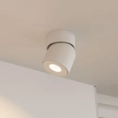 Immagine prodotto di LUMIÈRE Design Plafoniera 'Esol' orientabile 350° LED bianco caldo Bianco