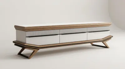 Productafbeelding van Onderkast, moderne stijl, kleur wit, nieuw, comfortabel, woonkamer, praktisch