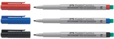 Productafbeelding van Faber-Castell 152621 CD-Marker MULTIMARK - niet-permanent, maat M, rood