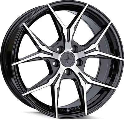 Produktbild von 19 Zoll KESKIN KT19N 5x112 ET45 Alufelgen BLACK FRONT POLISH