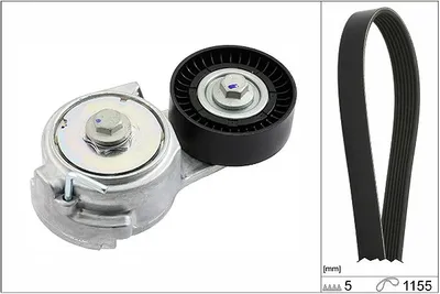 Produktbild von INA 529 0011 10 Keilrippenriemensatz für FIAT PUNTO (188)