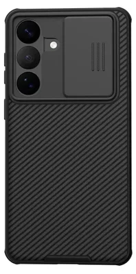Productafbeelding van Samsung Galaxy S26 FE hoesje - Nillkin CamShield Pro achterkantbescherming - Zwart