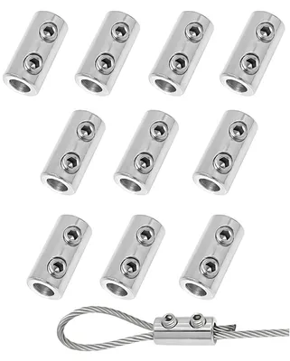 Kabelklemmen 10 Stk. für 1,5–2 mm Drahtseil, Kupfer