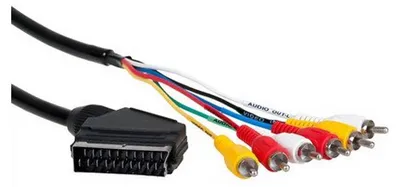 Obrázok produktu pre Kábel SCART-6RCA 1,5m SOLID EH13
